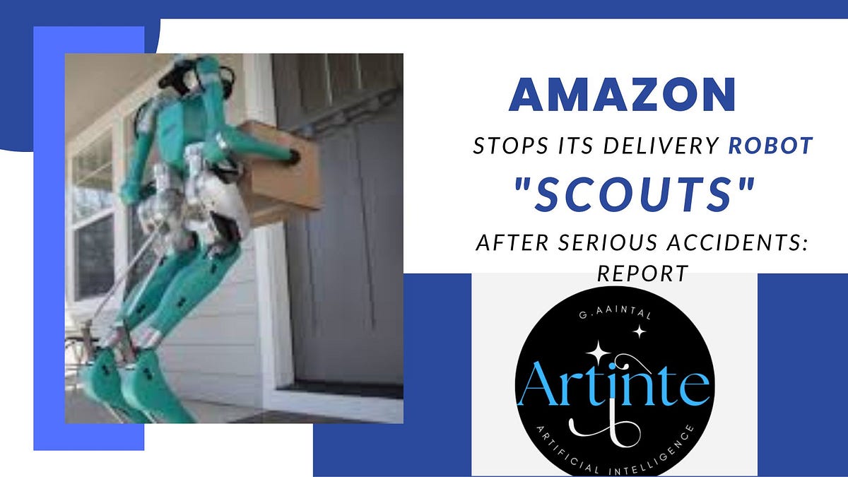 Amazon Stops Its Delivery Robot “Scouts” After Serious Accidents