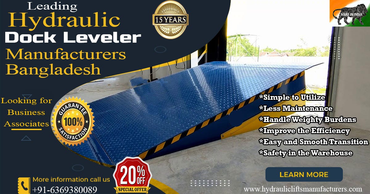 Heavy Duty Hydraulic Dock Leveler Manufacturers Chennai Bangalore