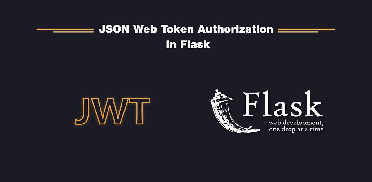JWT authorization in Flask. JSON  Tokens (JWT) are very popular… by Oleg Agapov codeburst