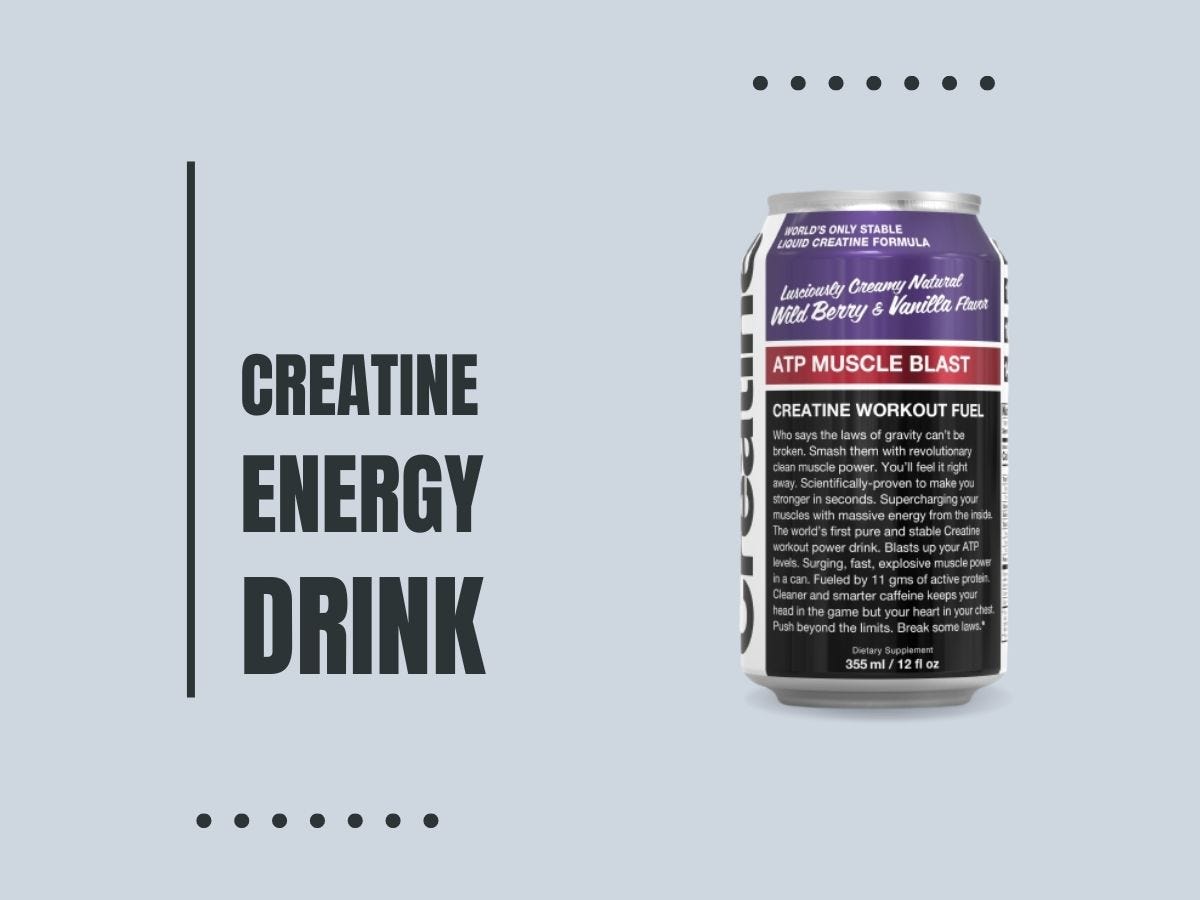 3 Essential Benefits of Using Creatine Energy Drink in 2023 — MMUSA