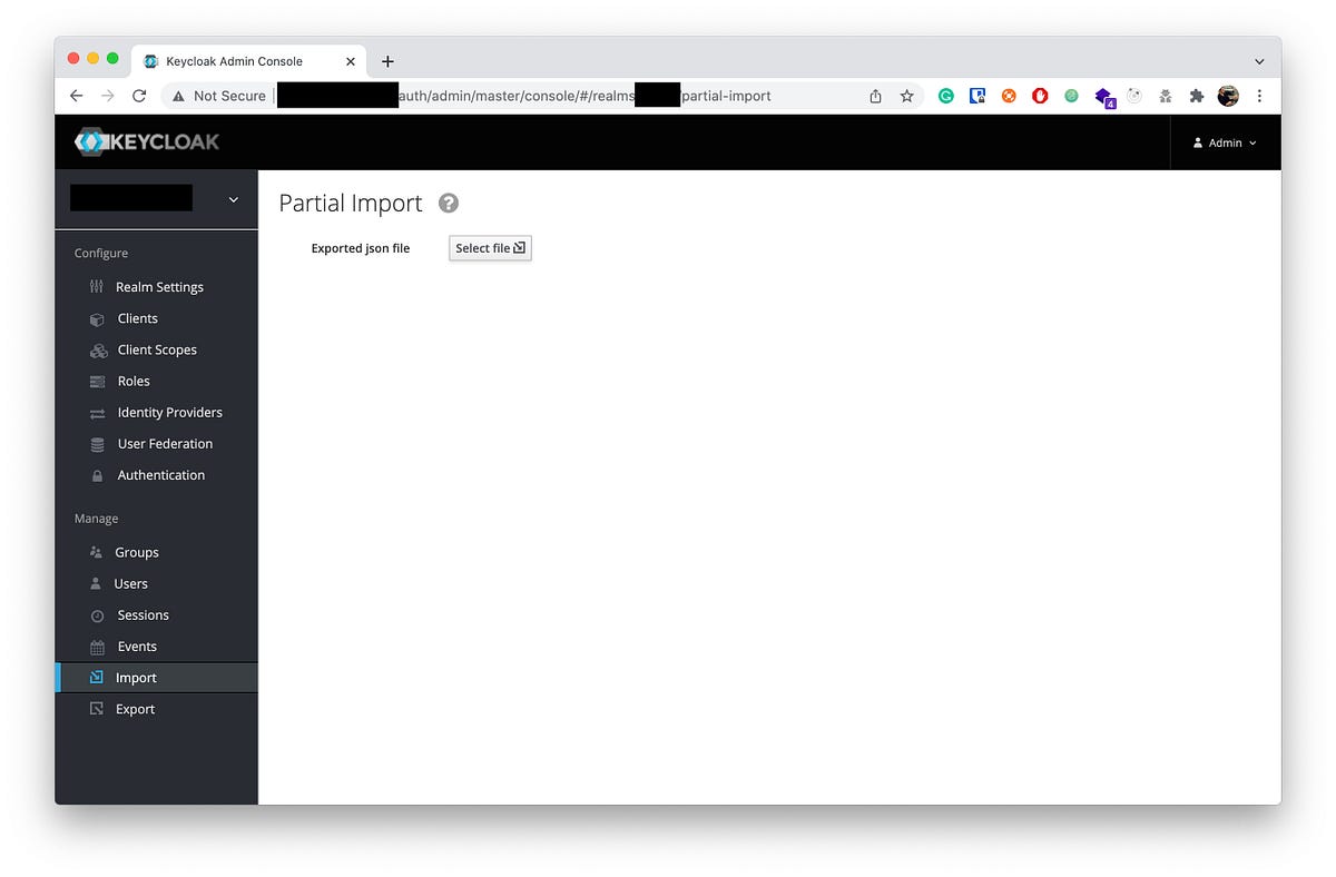 Fix Keycloak Script Upload Is Disabled. How to export / import / backup