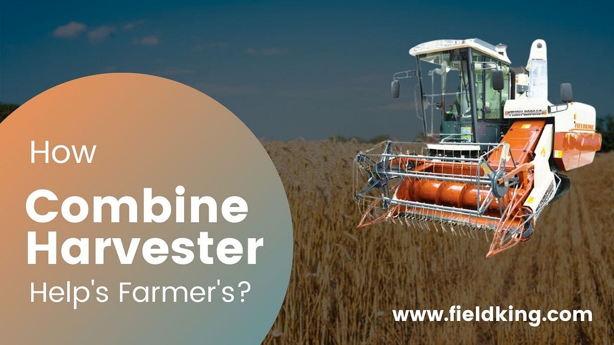 Combine Harvester Harvester Price In India — Fieldking Shruti
