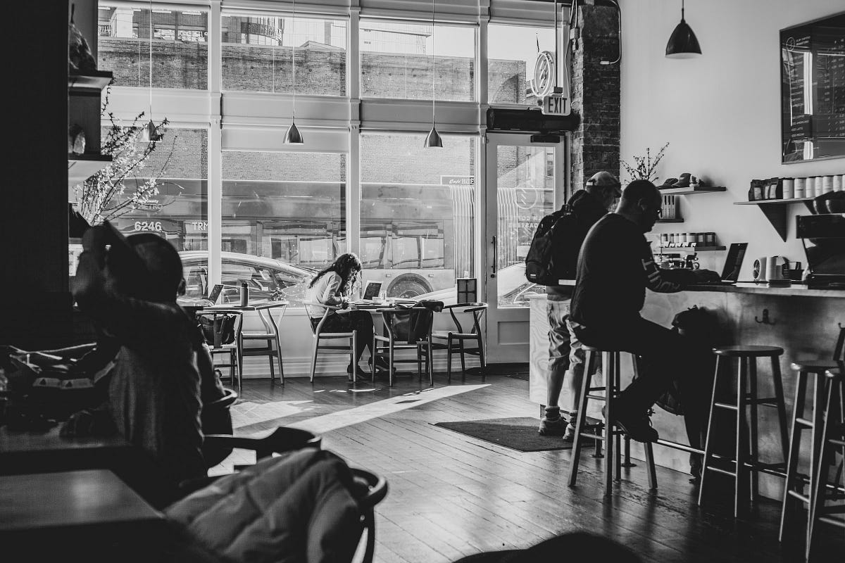 Why Coffee Shops Spark Creativity by Eric Weiner Medium