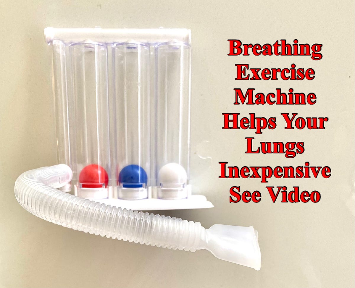 Breathing Exercise Machine Helps Your Lungs — See Video Dr. Paul