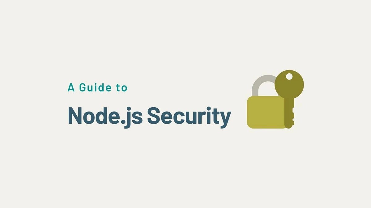 How to Secure Your Node Server. Node.js has known security… by