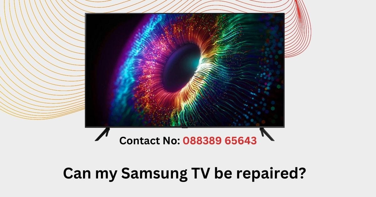 Can my Samsung TV be repaired?. Yes, it is generally possible to repair