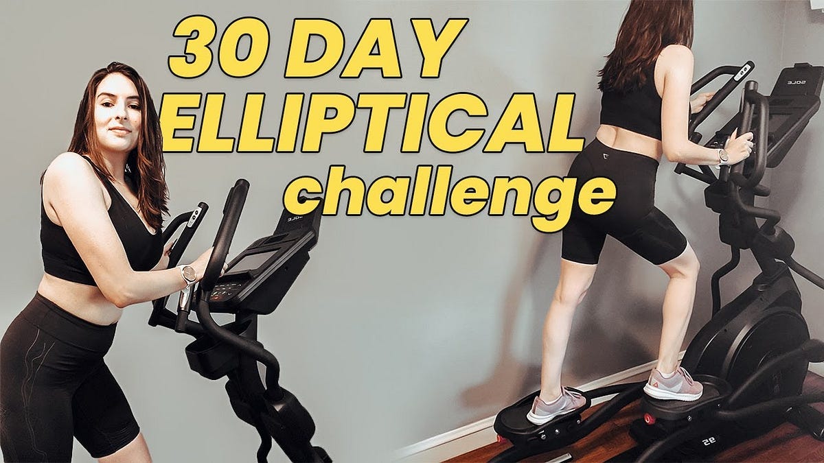 30 Day Elliptical Before And After by Cardio Point Medium
