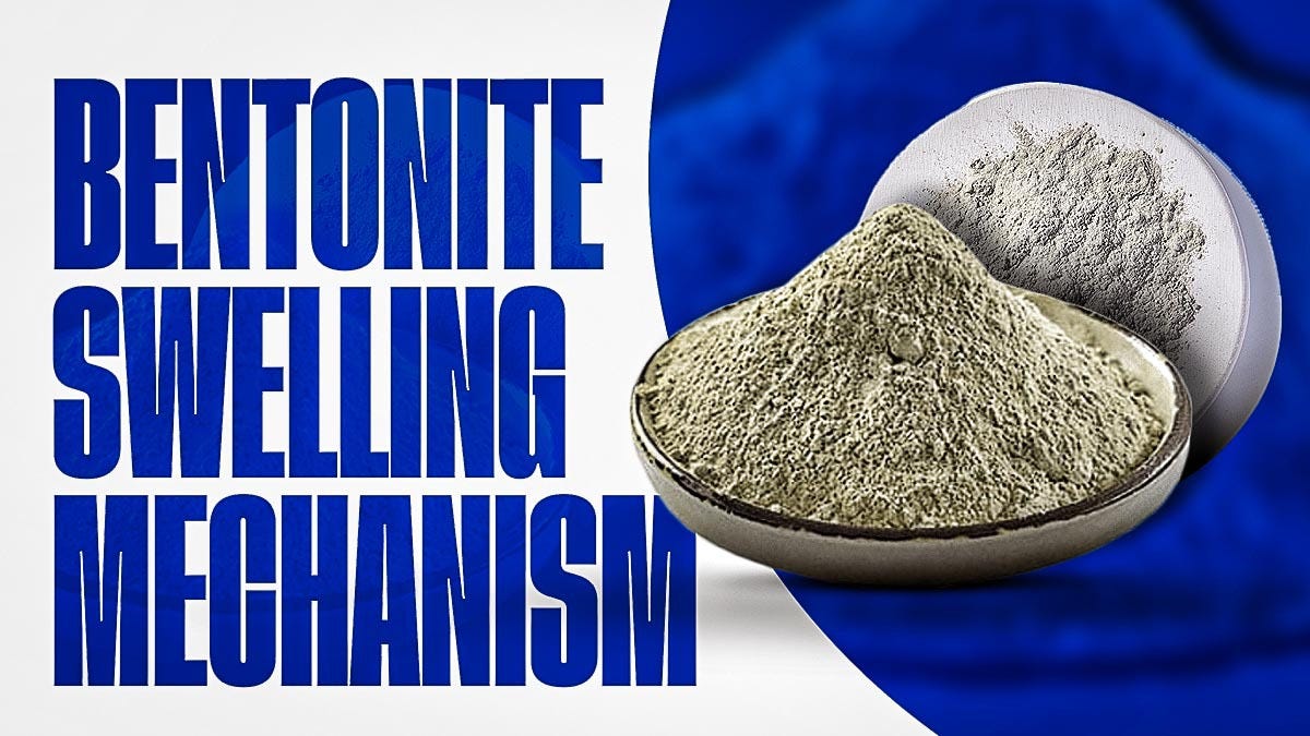 Bentonite Swelling Mechanism. Clays are minerals that emerge… by