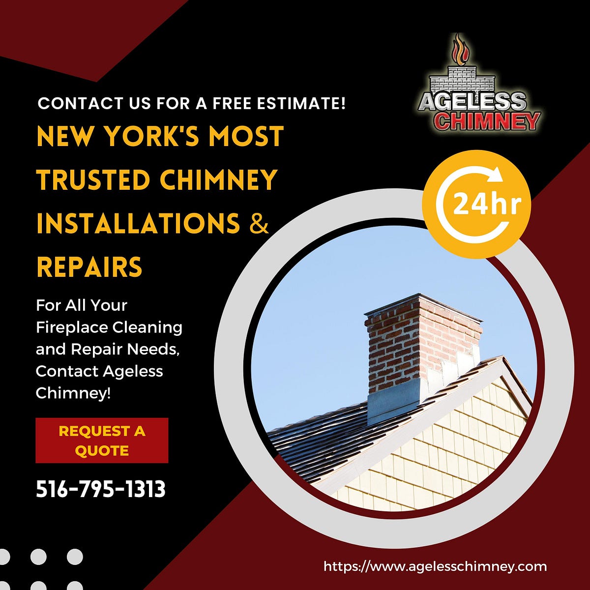 Chimney Services — Bethpage, New York by Ageless Chimney Company Long