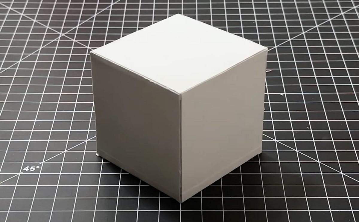 Foam Core Cube. 9.26.22 by Brandon J Lee Medium