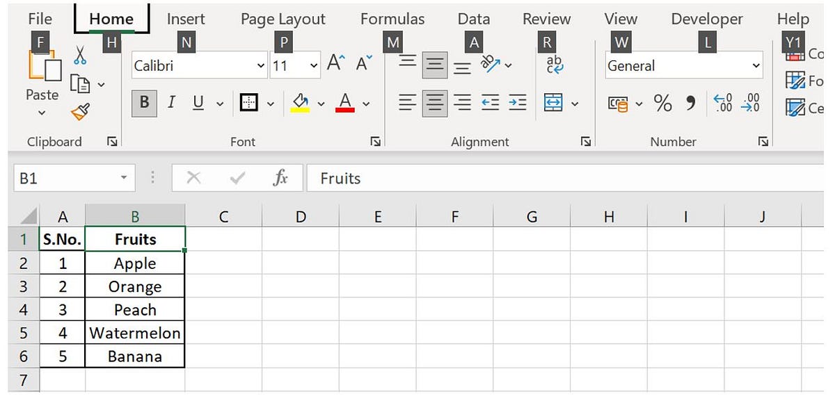 Hotkeys in Excel. In my previous article, “Keyboard… | by Karishma