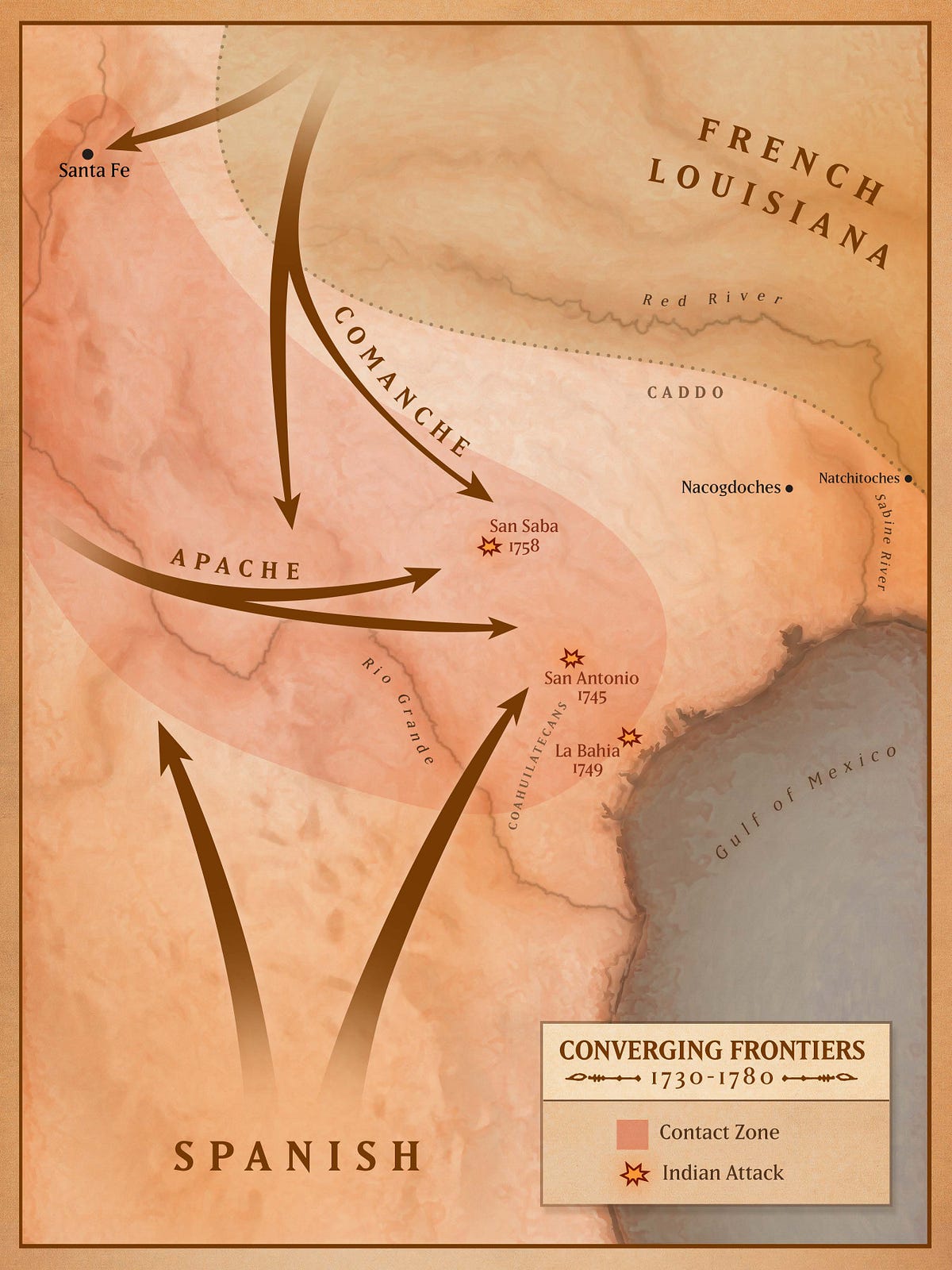 SpanishApache Relations in Early San Antonio by The Alamo Medium