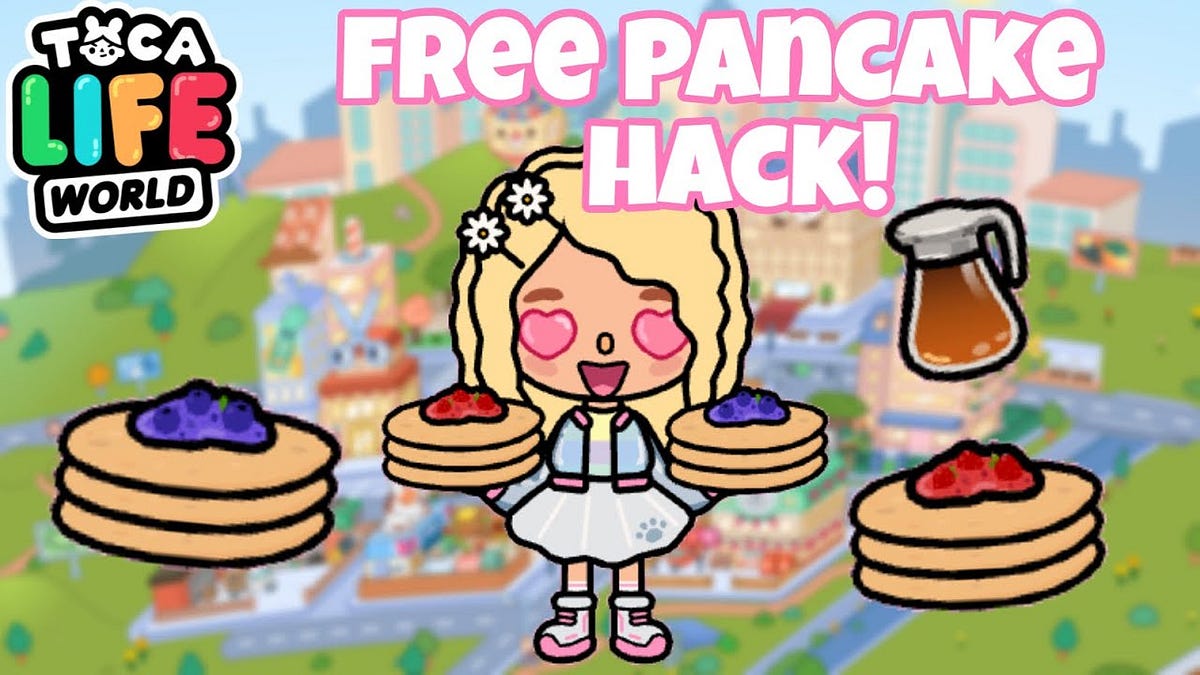 Pancake Recipe in Toca Boca. This food is one of the richest and… by