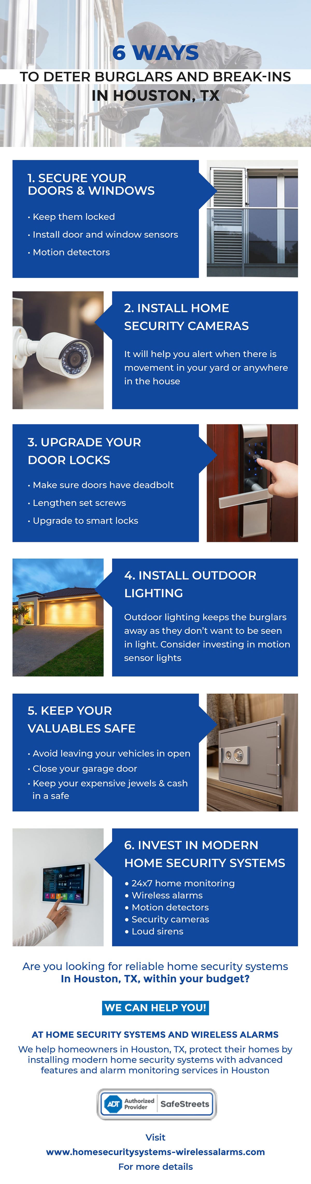 How To Prevent Burglars And BreakIns In Houston, TX Home Security
