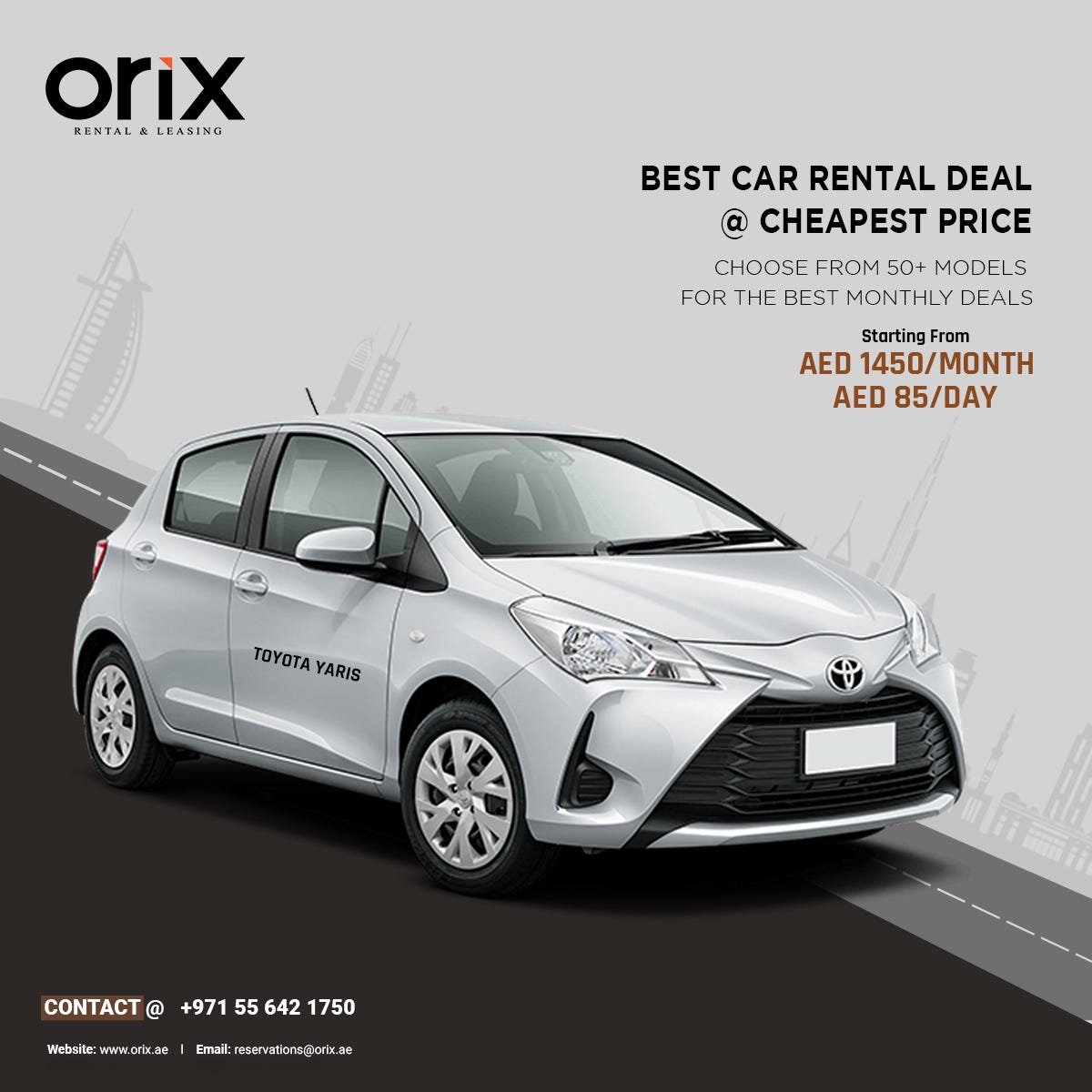 Best Car Rental offers Just a click away! by ORIX AE Medium