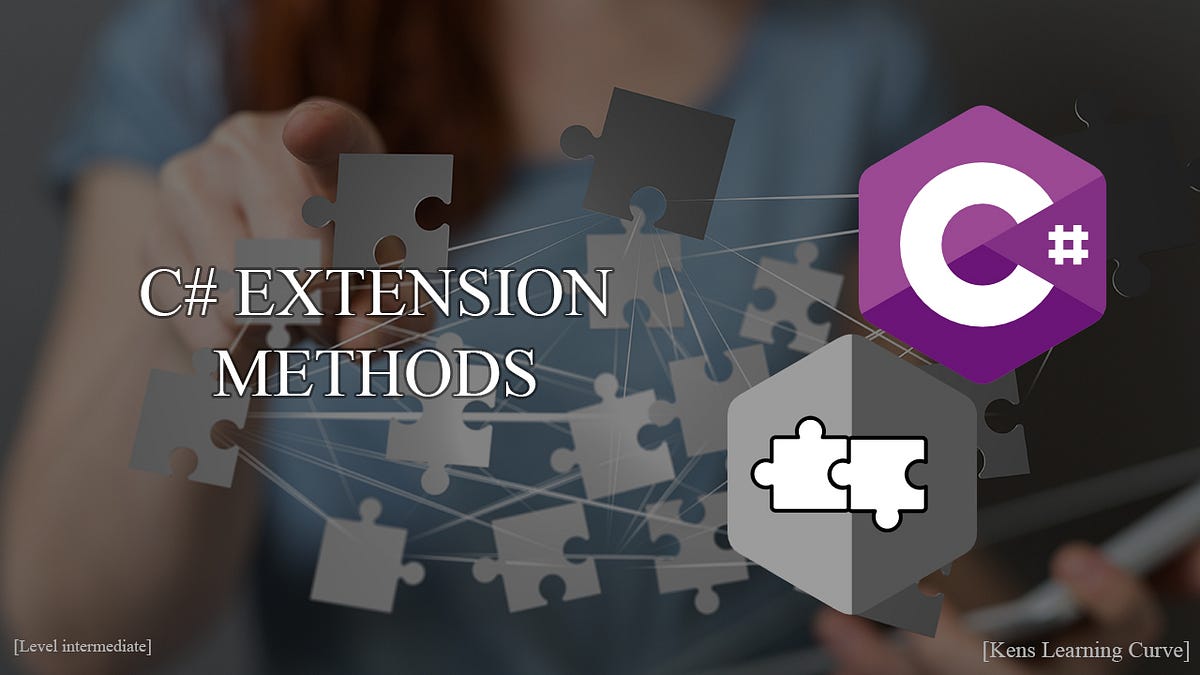 Using Extensions Methods With C. Ever used extension methods? It’s a… by Kenji Elzerman Medium