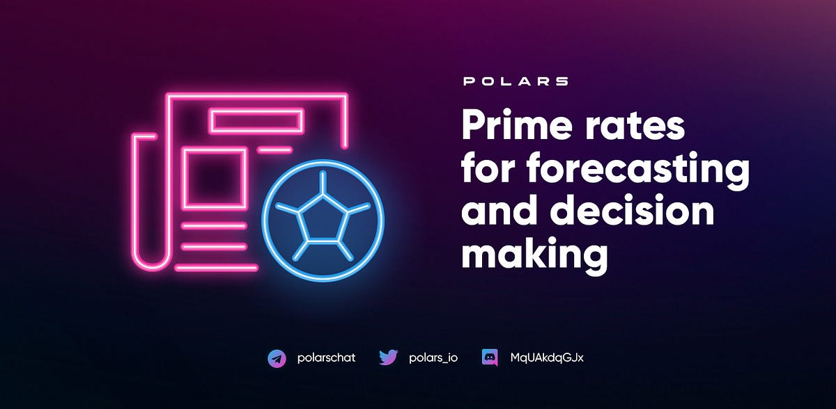 Prime rates for forecasting and decision making by Polars.io Medium