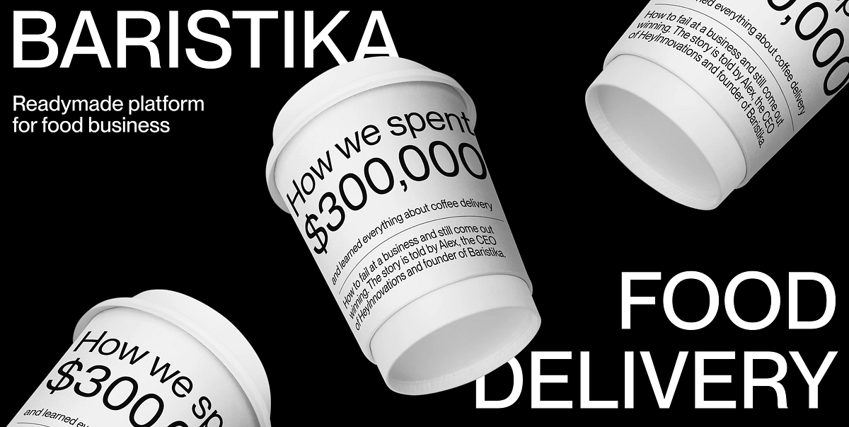 How I spent 300k and learned everything about coffee delivery by