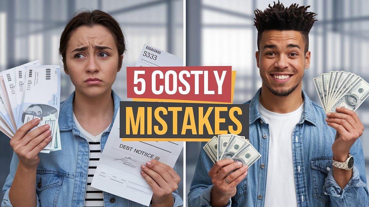 Protect Your Future Wealth by Avoiding These 5 Costly Errors! 💼 by