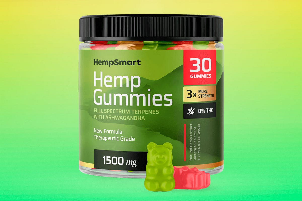 Smart Hemp Gummies — Its Really Natural No Side Effect 100 Pure (FDA