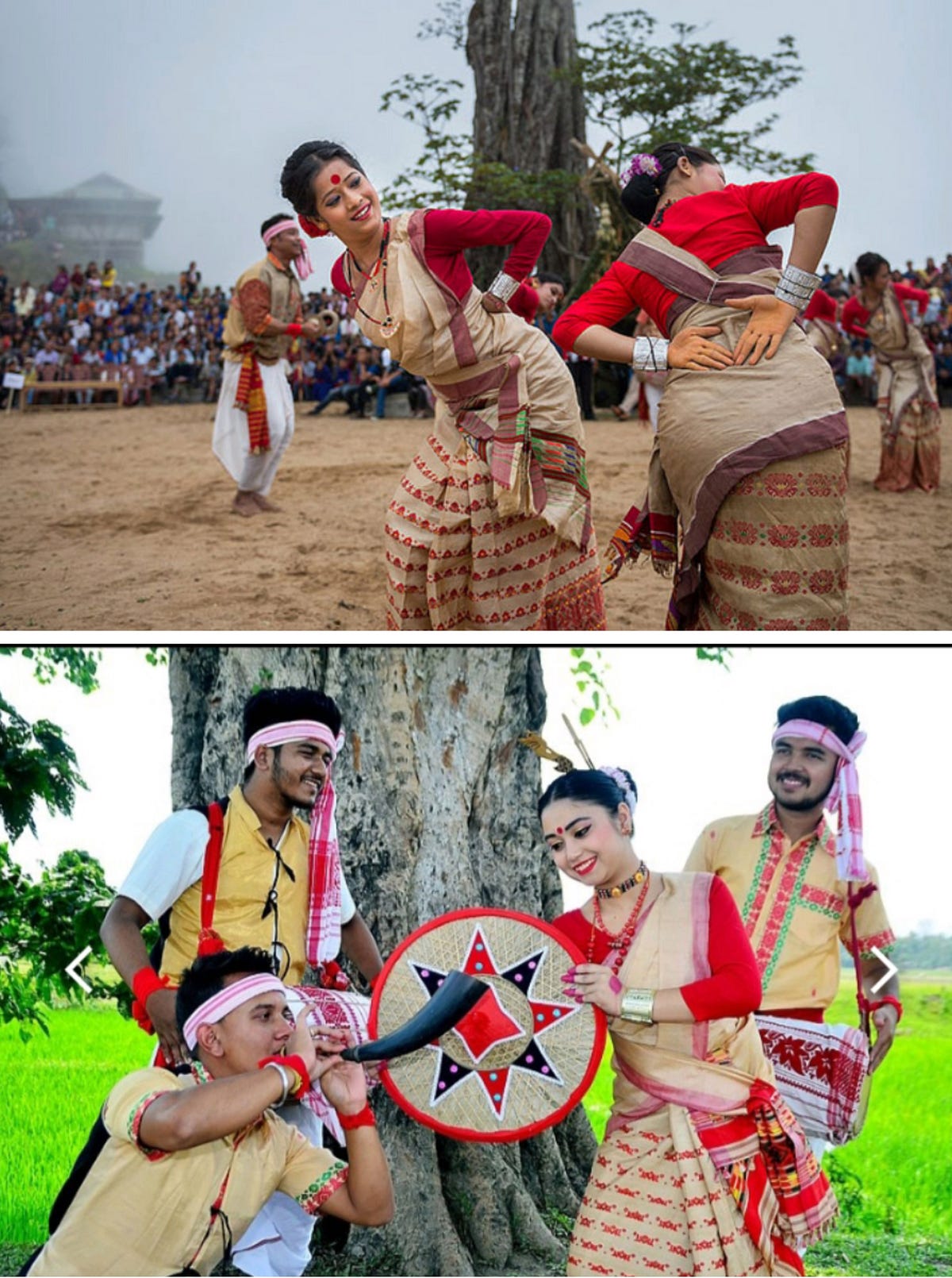 “Bihu” A famous dance in assam. some old culture To recall ethenic