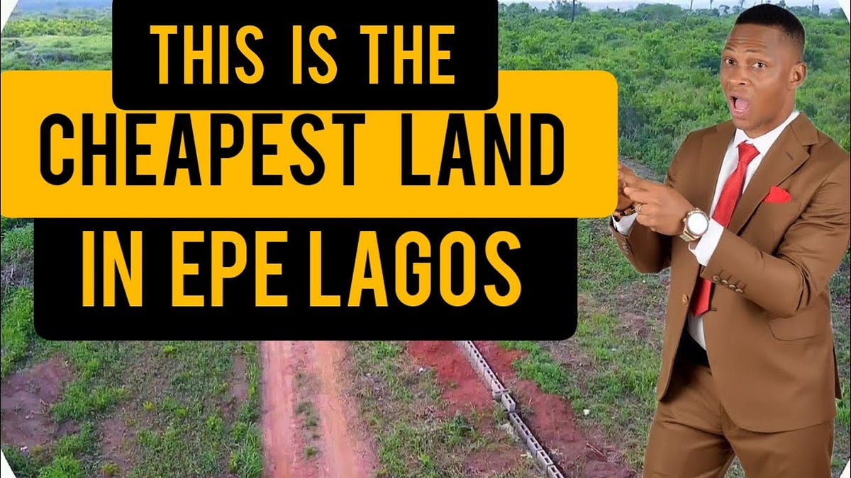 Latest Update On The CHEAPEST LAND IN EPE EDEN CASTLE ESTATE, KETU EPE