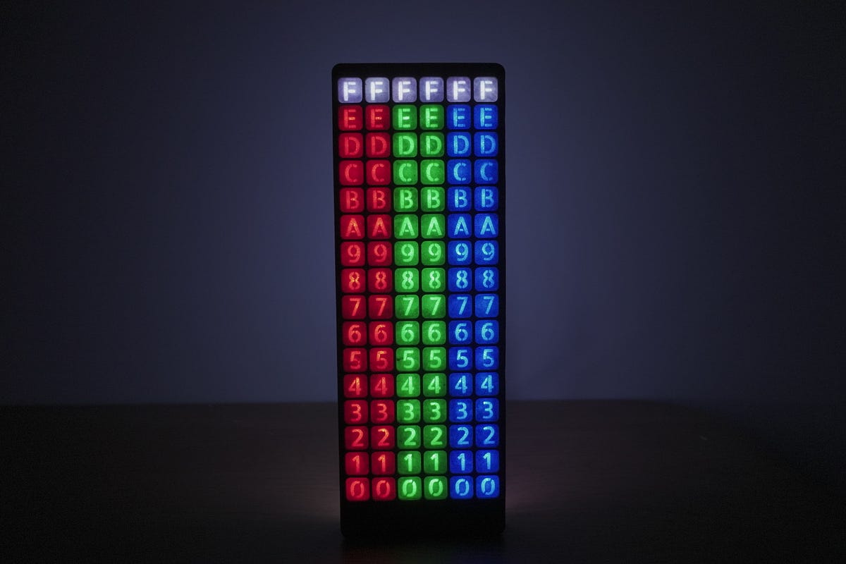 Exploring Different Number Bases With a Hexadecimal Display