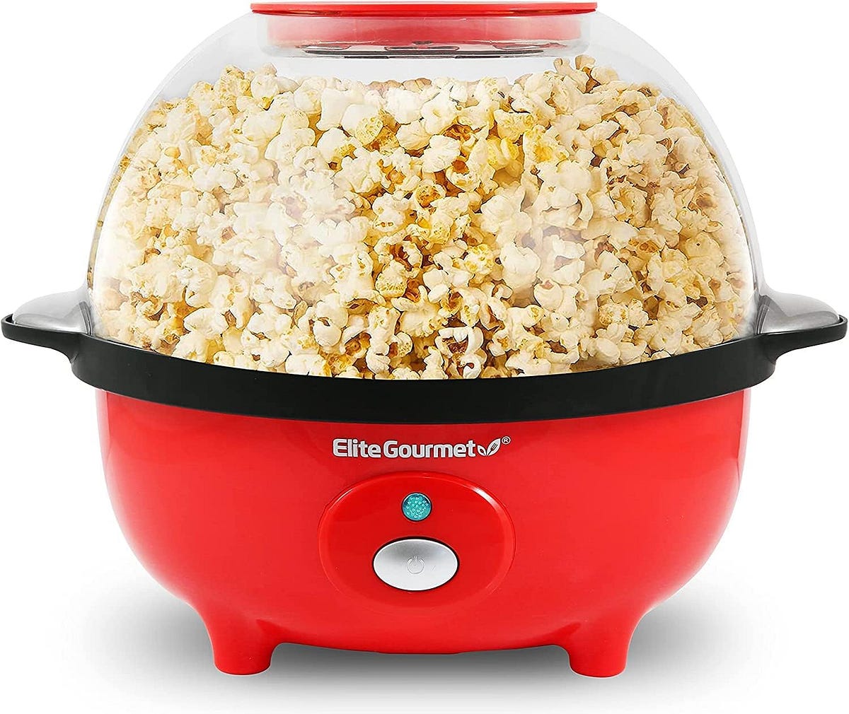 The Elite Gourmet Hot Air Popcorn Popper The Healthy and Convenient Way to Make Popcorn by