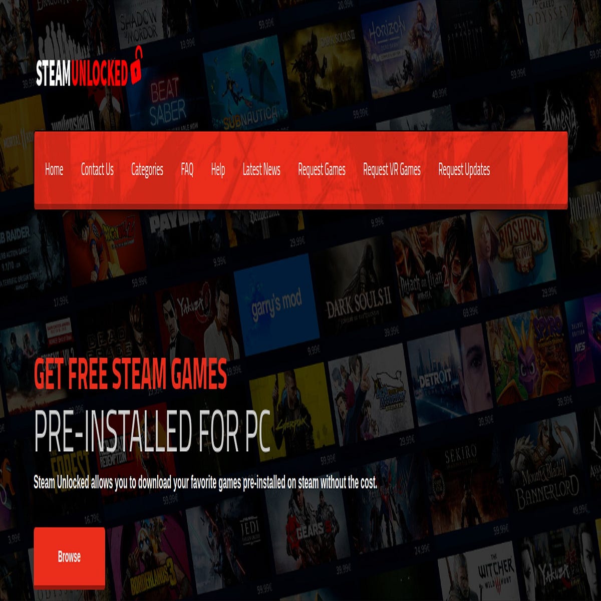 Steam Unlocked » Free Preinstalled Steam Games Steam Unlocked Medium