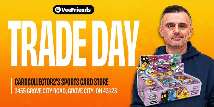 rewrite this title and make it good for SEO VeeFriends x CardCollector2: Trade Day with GaryVee in Grove City, Ohio! rewrite this title and make it good for SEO VeeFriends x CardCollector2: Trade Day with GaryVee in Grove City, Ohio!