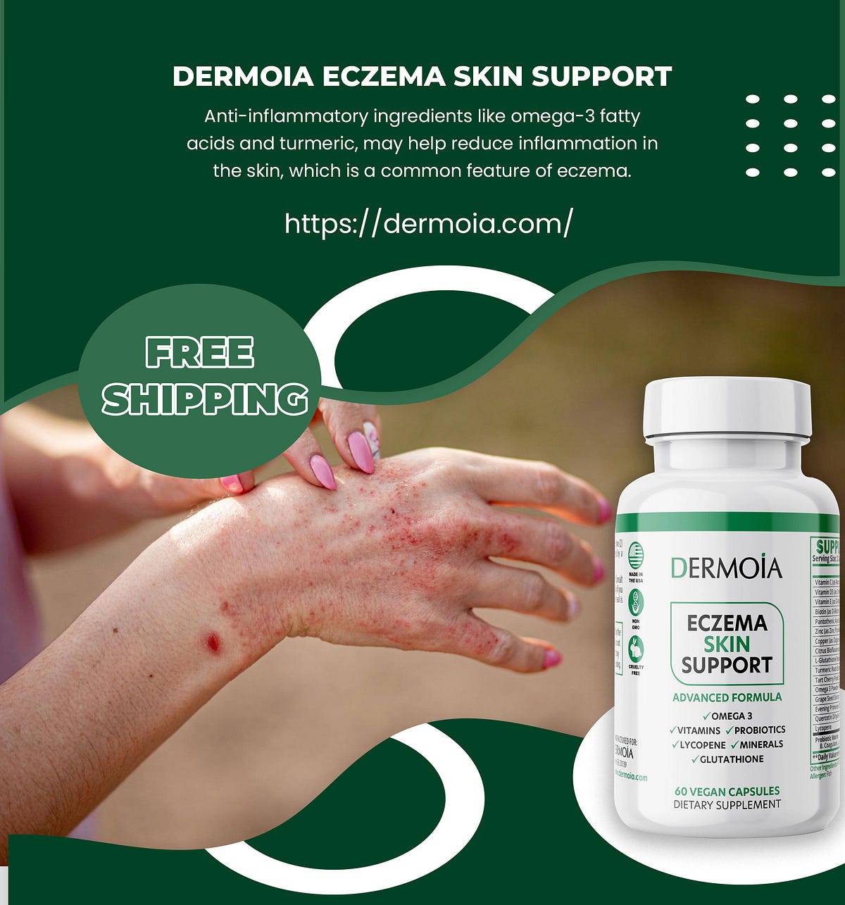 How To Take Dermoia Eczema Support Supplements? by dermoia Nov