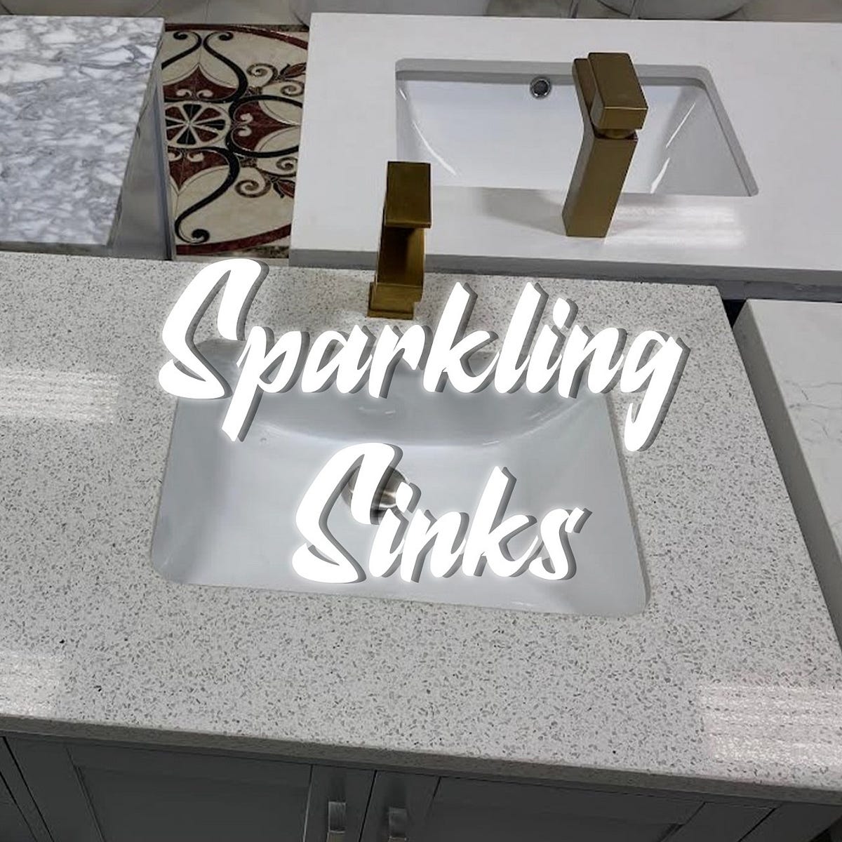 Sparkling Sinks Dull sinks, meet your match! Because a sparkling sink