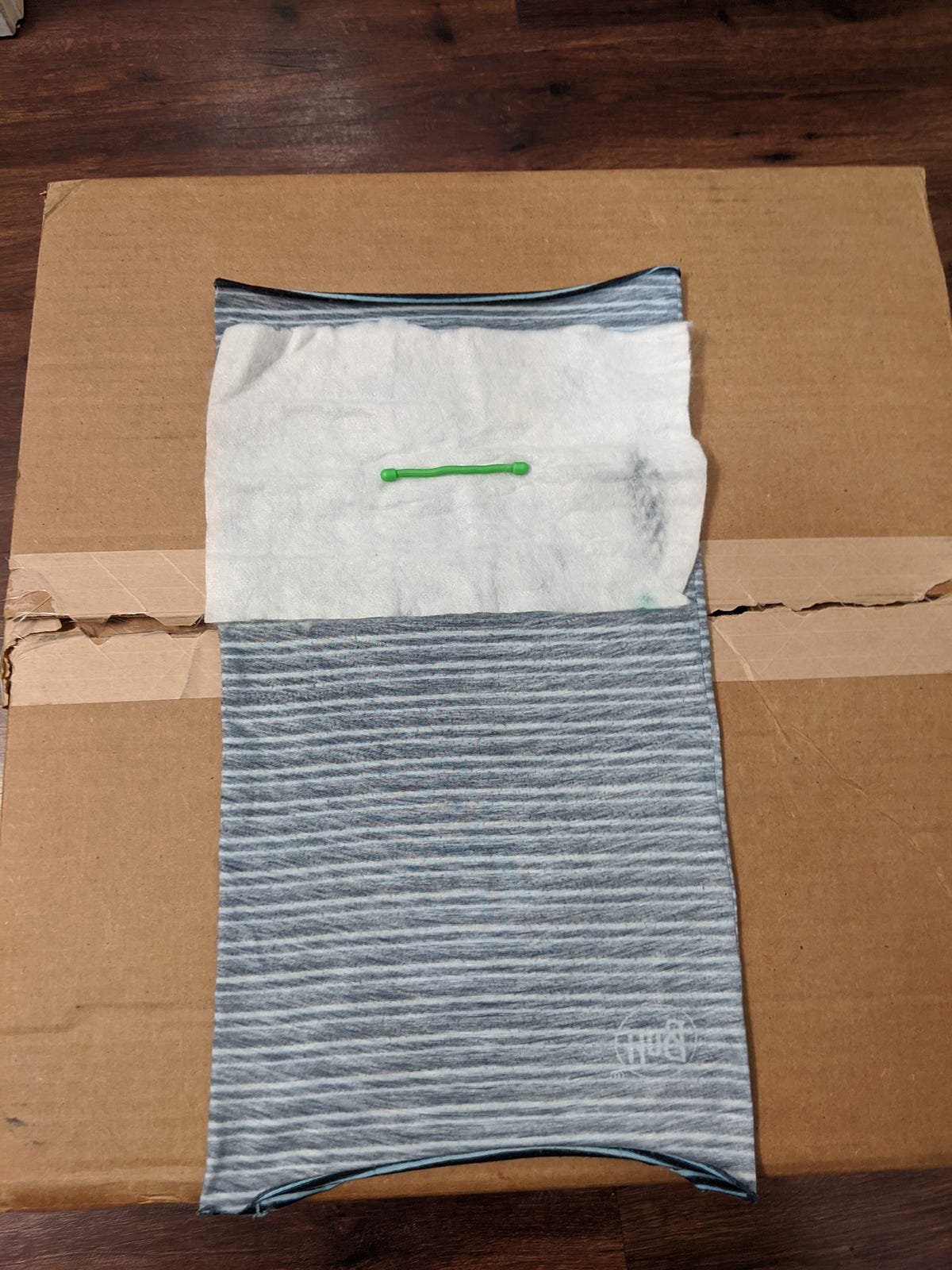 Buff95 a nosew noglue N95 mask from neck gaiter, air filter and