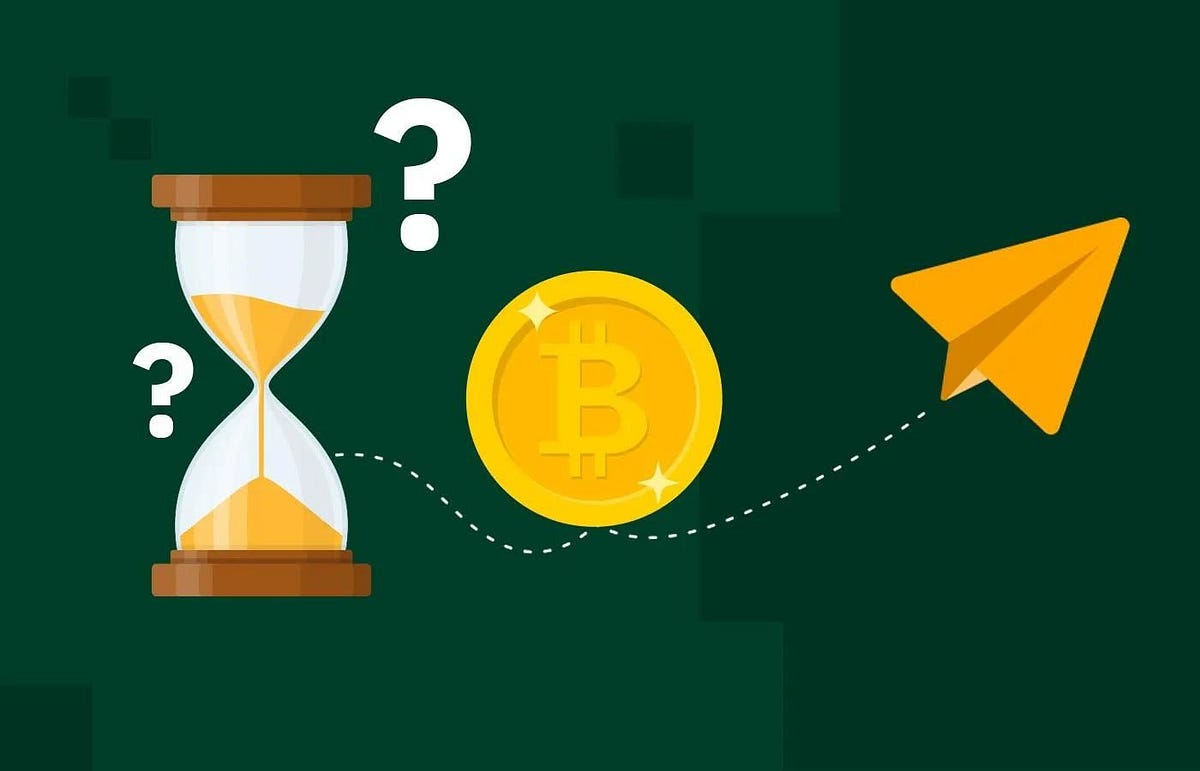 HOW LONG DOES IT TAKE A BITCOIN TRANSACTION TO GO THROUGH? by Noones