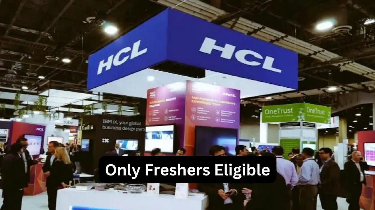 HCL Hiring Graduate Engineer Trainee, Check Qualification And Salary