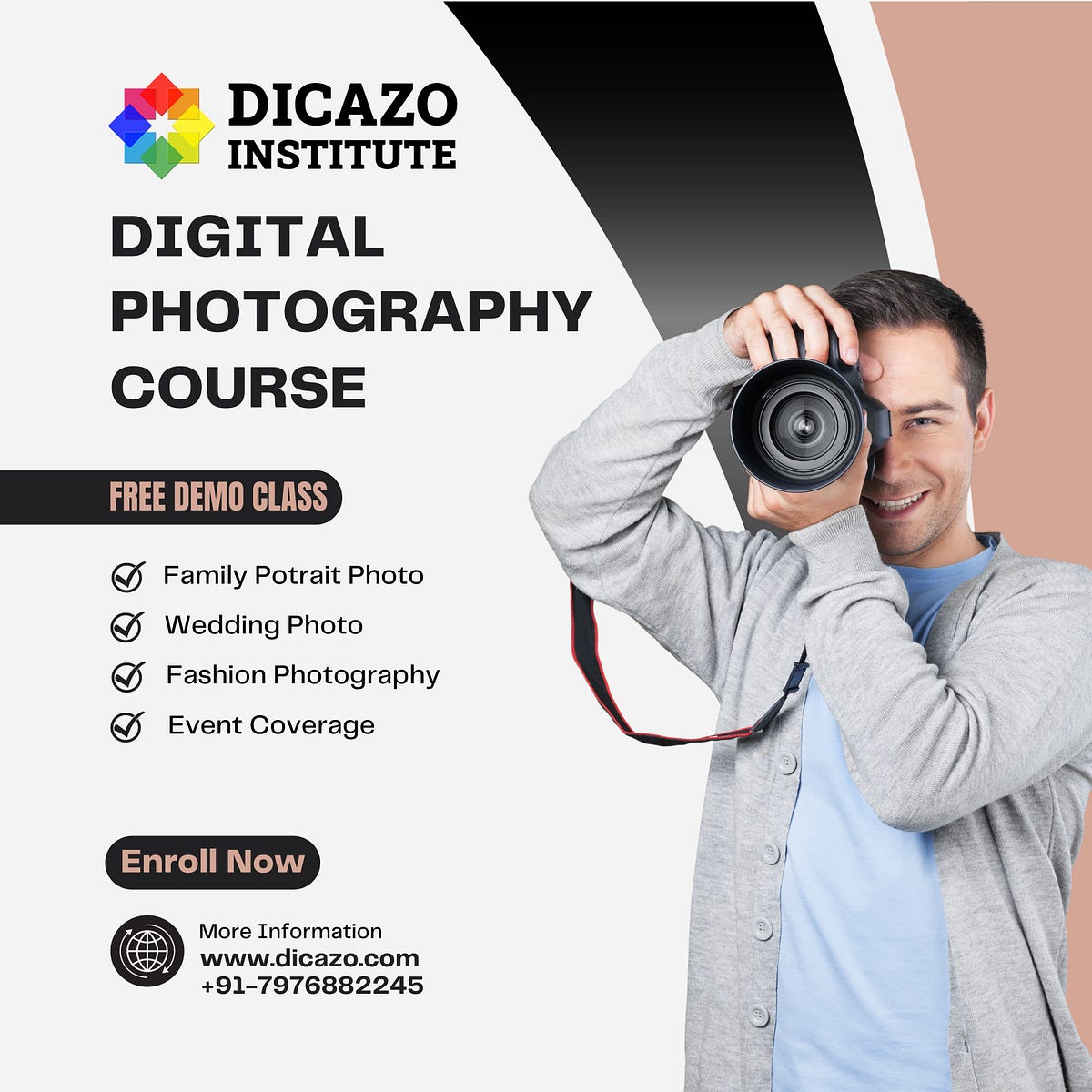 Digital Photography Course. In today’s digital age, the art of… by