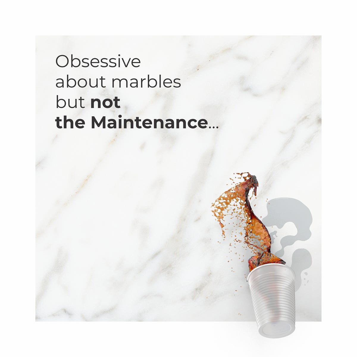 Obsessive about the marbles but not the maintenance? Well, if you’re