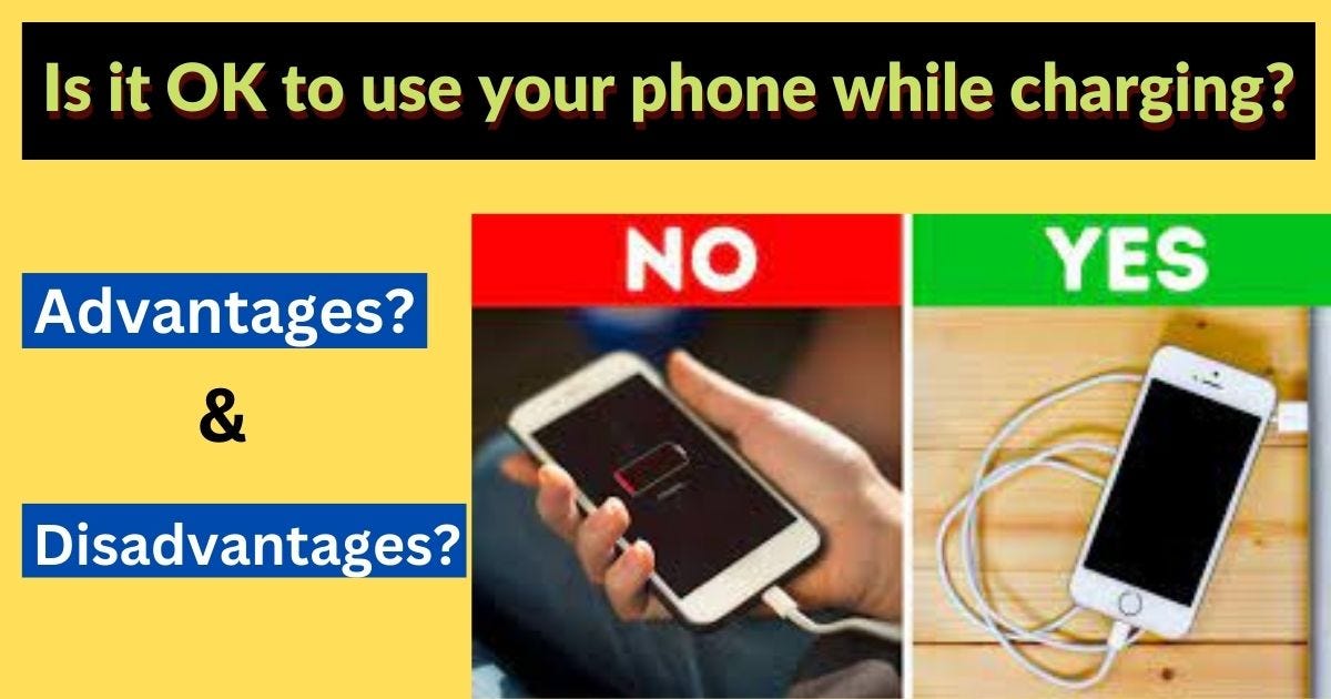 Is It Good To Use Your Phone When Charging? by Wajid Ali Medium