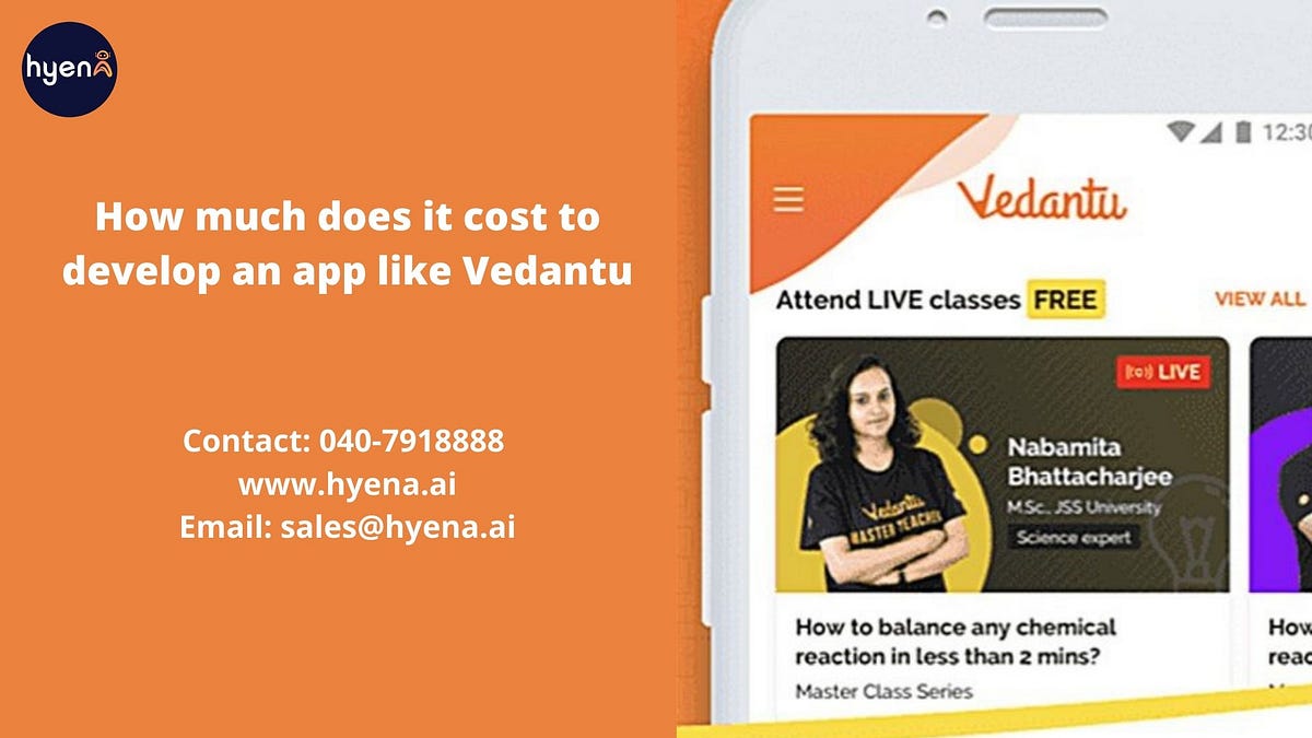 Cost to Develop an App like Vedantu by Anita Basa Medium