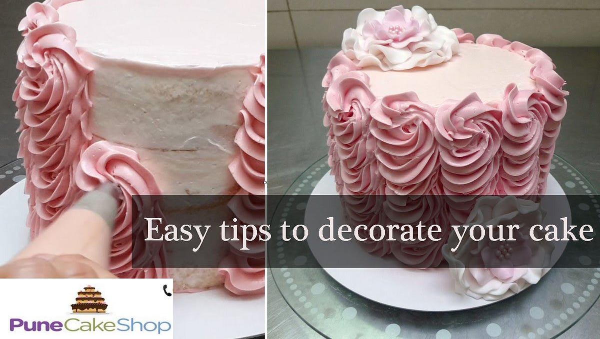 Decorate your cake. Baking a cake is not easy. Something or… by