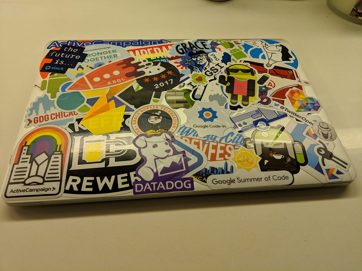 How To Remove Stickers From Your Work Laptop After Receiving a New Job