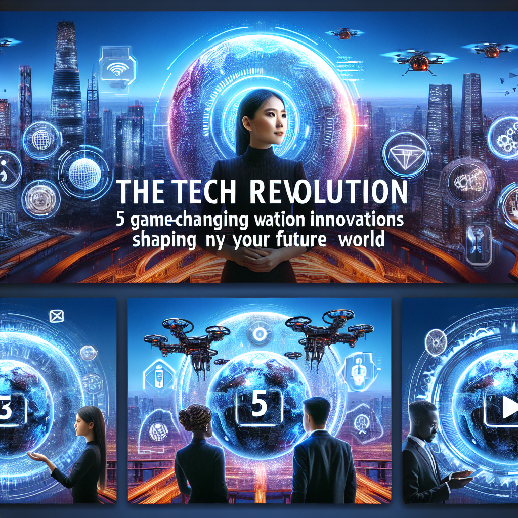 The Tech Revolution 5 GameChanging Innovations Shaping Our Future