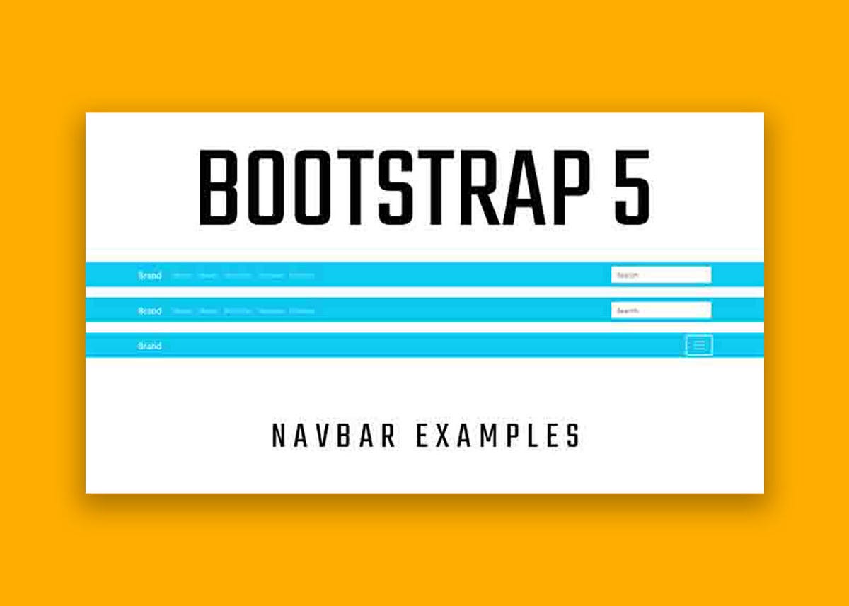 Bootstrap 5 Responsive Navbar Examples Nandini Biswas Medium