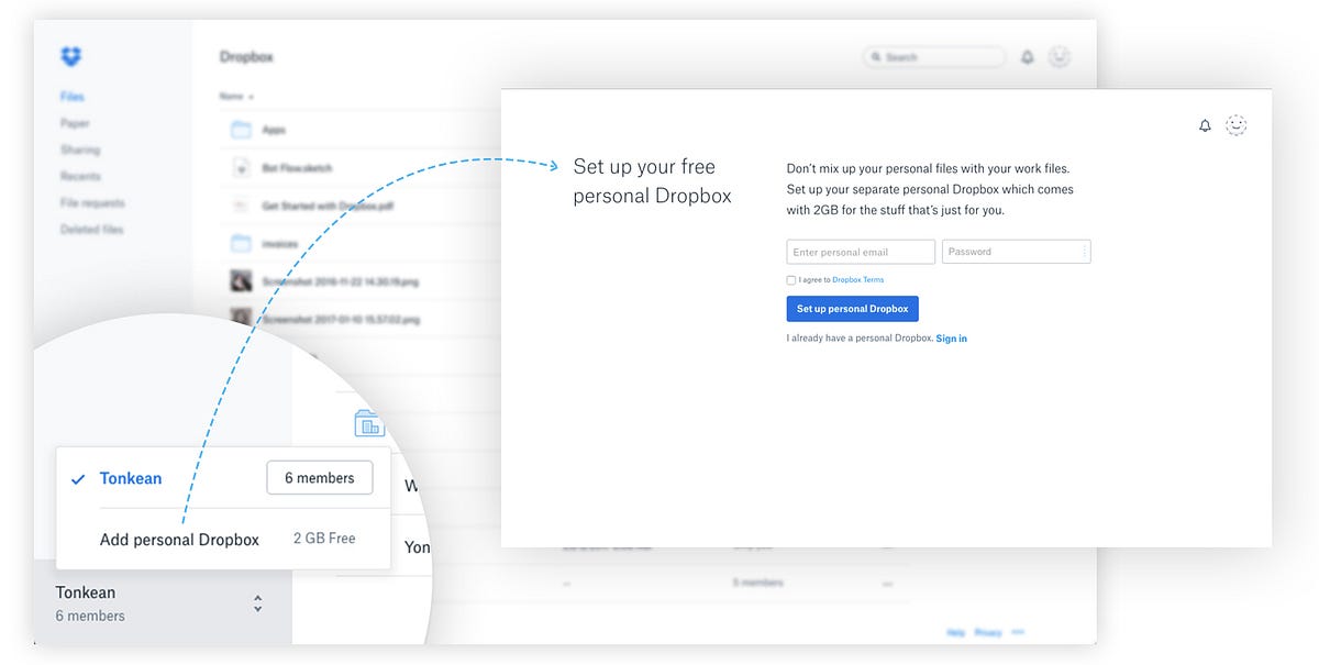 How to easily gain access to someone’s dropbox account, and lock them