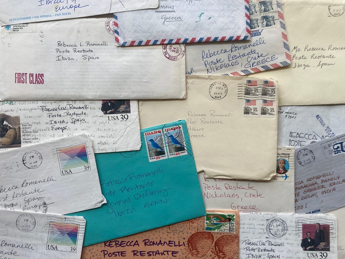 Letters Hold More Than Words. Poste Restante was my international… by