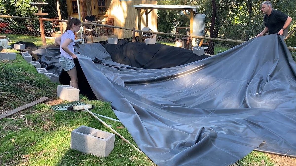 Picking the EPDM Liner Best Material for Your Pond and Patching Pond