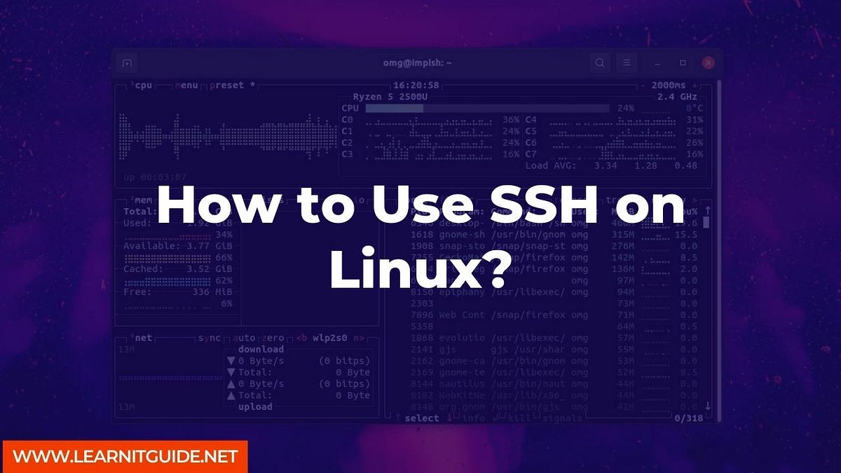 How to Use SSH on Linux? A Tech Blog Medium