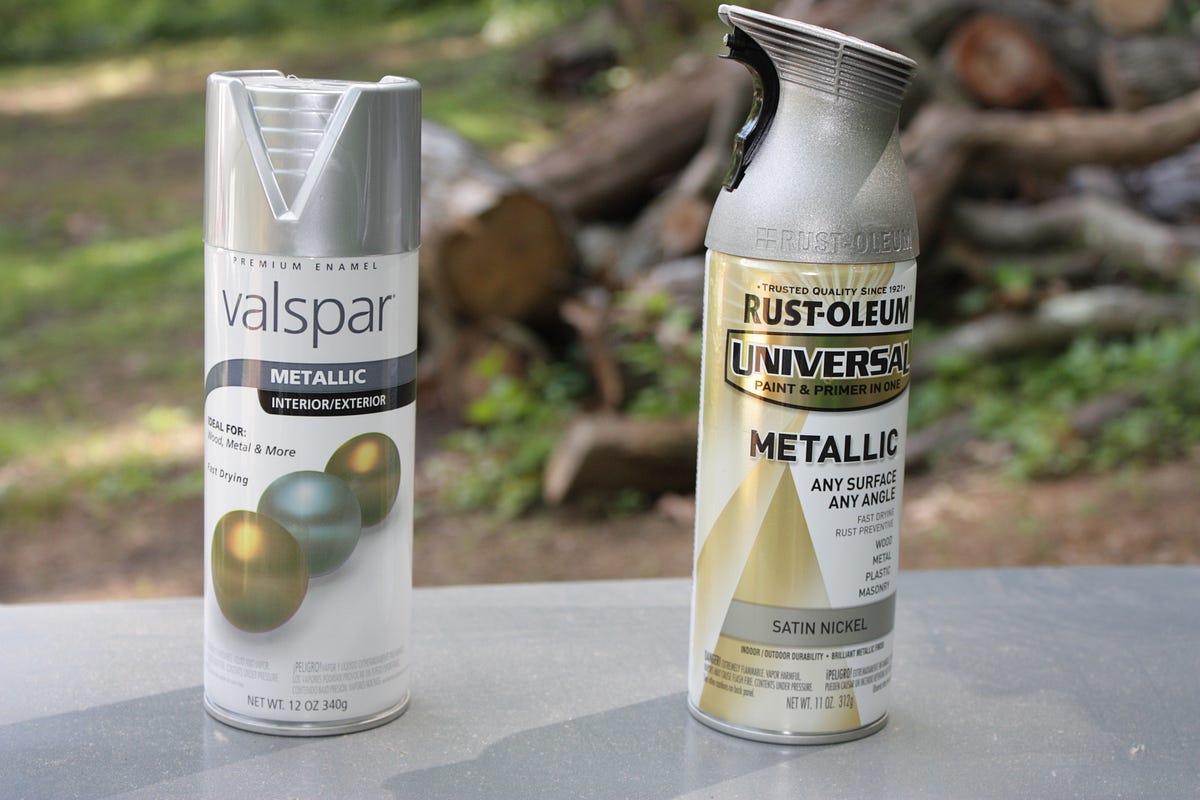 Does chrome spray paint actually look like chrome? by Jane Ansems