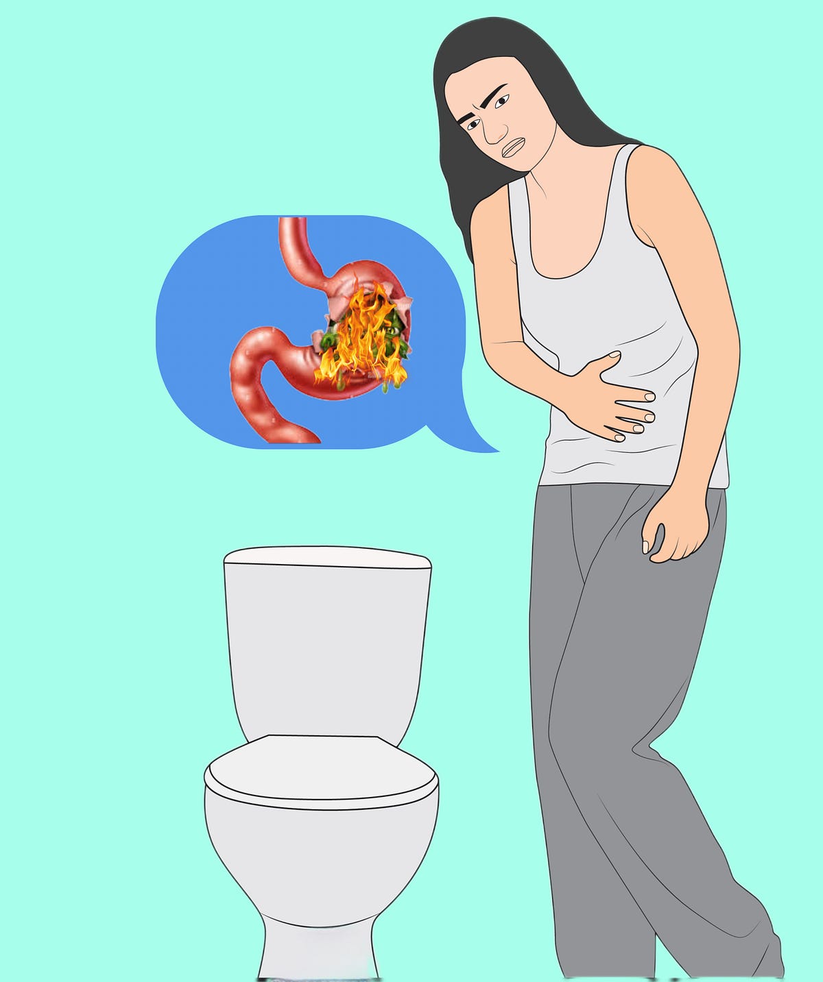 constipation diarrhea at the same time by Chris Charfa Medium