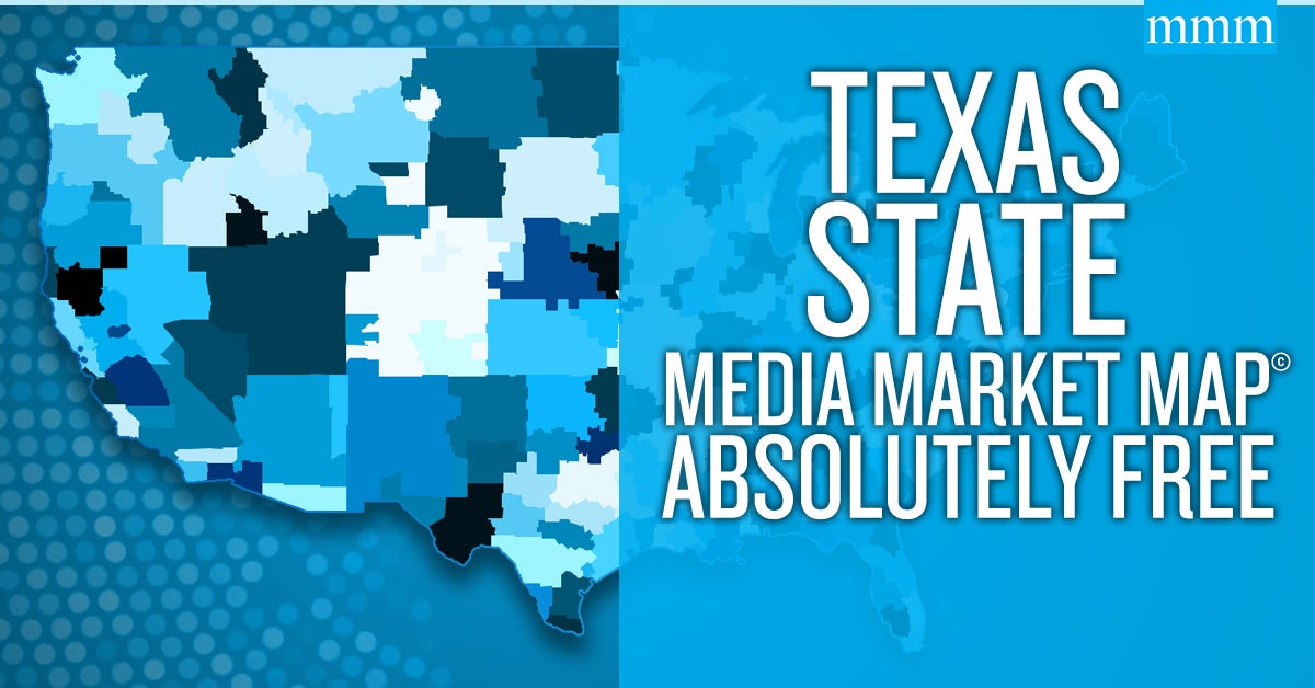 TEXAS STATE DMA MAP 2021. TEXAS STATE DMA MAP OVERVIEW by Media